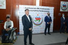 Федерация фехтования инвалидов-колясочников Азербайджана провела торжественное мероприятие с участием гази Карабахской войны (ВИДЕО, ФОТО)