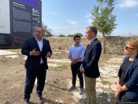 Спецпредставитель ЕС по Южному Кавказу находится в Агдаме (ФОТО)