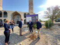 Спецпредставитель ЕС по Южному Кавказу находится в Агдаме (ФОТО)