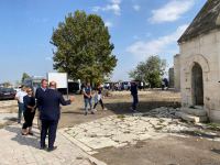Спецпредставитель ЕС по Южному Кавказу находится в Агдаме (ФОТО)