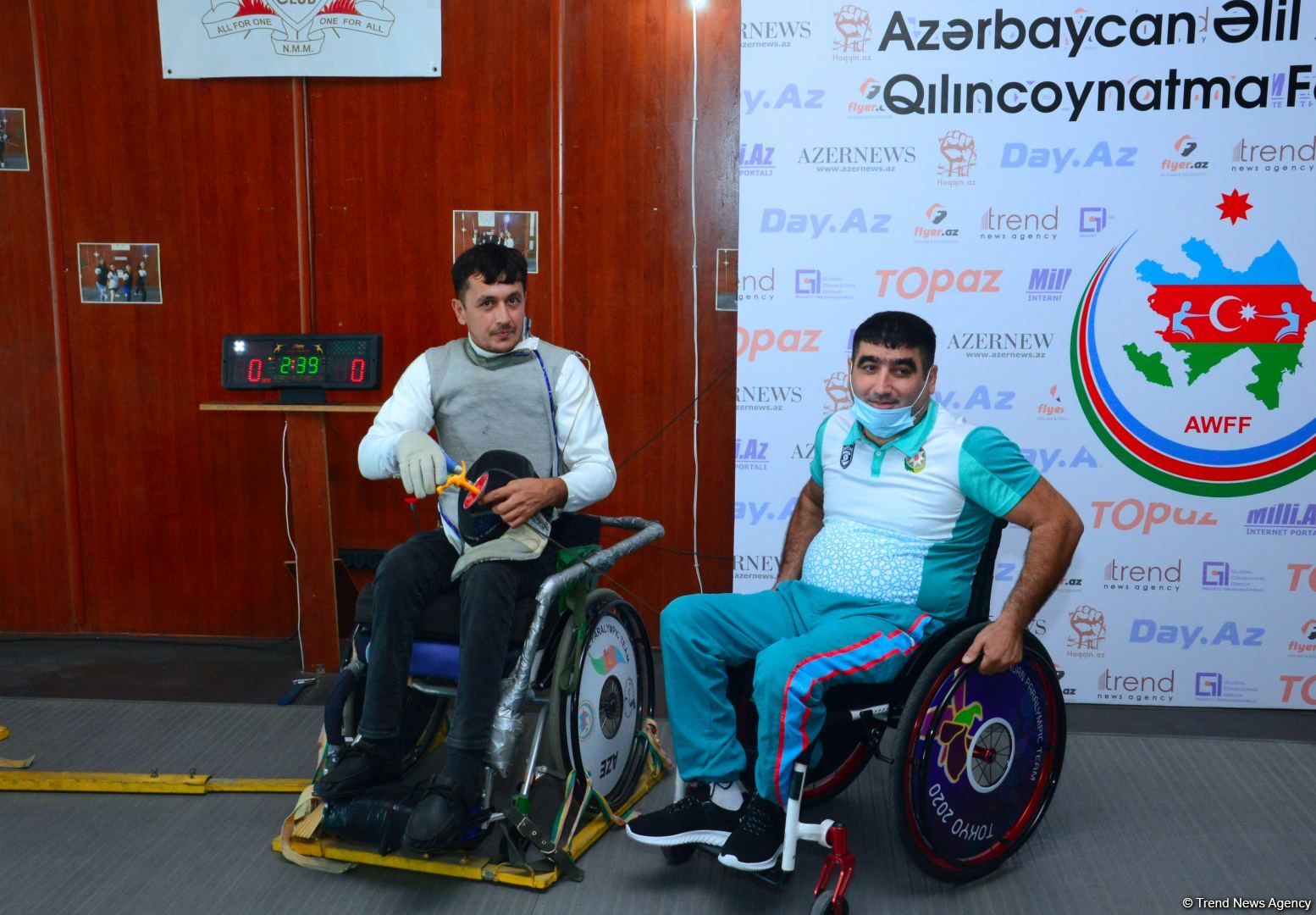 Федерация фехтования инвалидов-колясочников Азербайджана провела торжественное мероприятие с участием гази Карабахской войны (ВИДЕО, ФОТО)