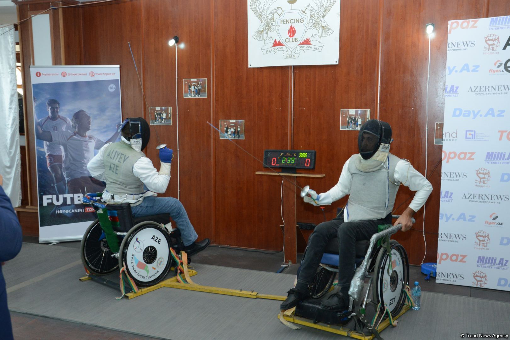 Федерация фехтования инвалидов-колясочников Азербайджана провела торжественное мероприятие с участием гази Карабахской войны (ВИДЕО, ФОТО)