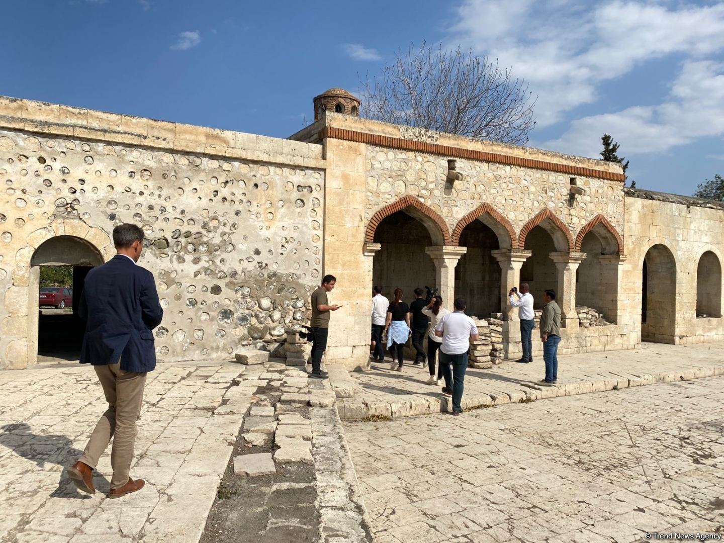 Спецпредставитель ЕС по Южному Кавказу находится в Агдаме (ФОТО)