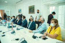 В Баку состоялась церемония гашения марок в честь Узеира Гаджибейли, изданных в Испании (ФОТО)