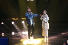 Азербайджанский исполнитель поддержал участницу российского телепроекта "Ты супер!" (ФОТО)