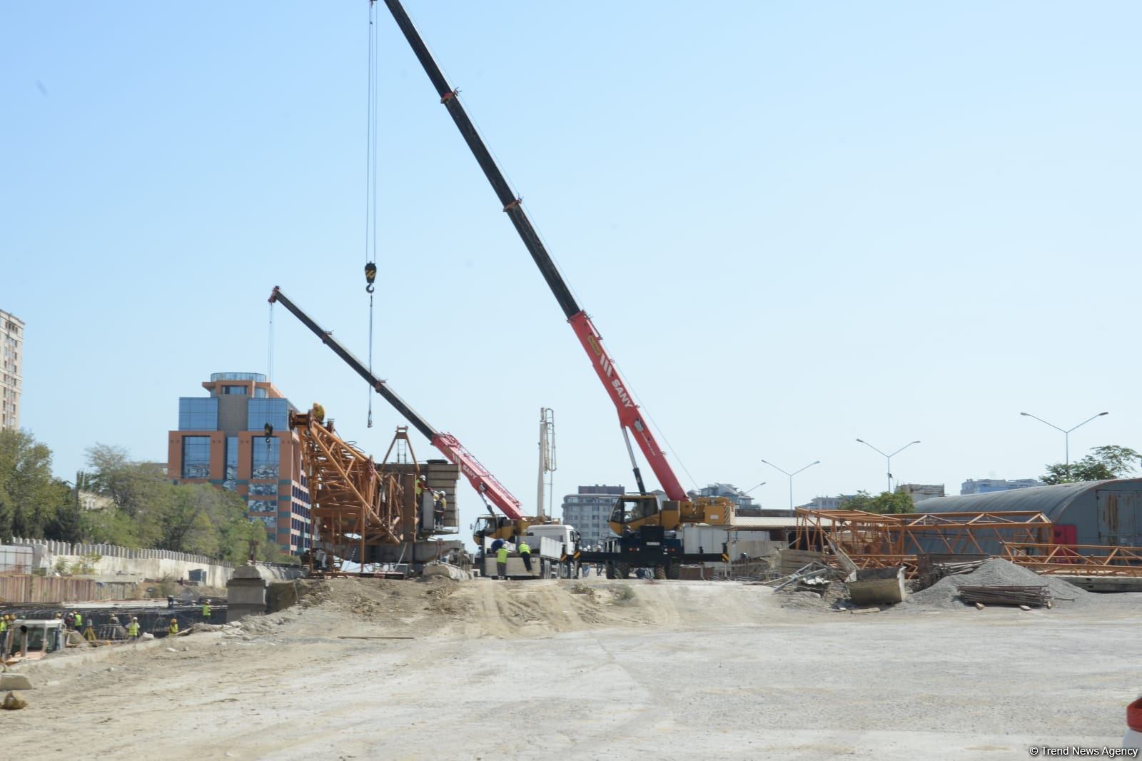 Построен тоннель, который соединит две станции метро в Баку (ФОТО)