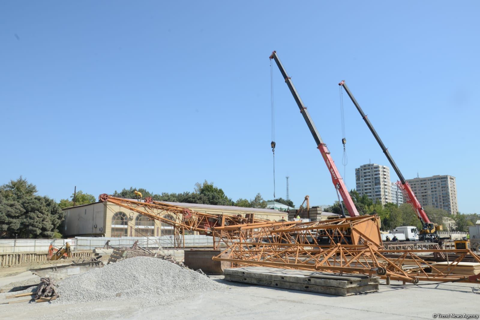 Построен тоннель, который соединит две станции метро в Баку (ФОТО)