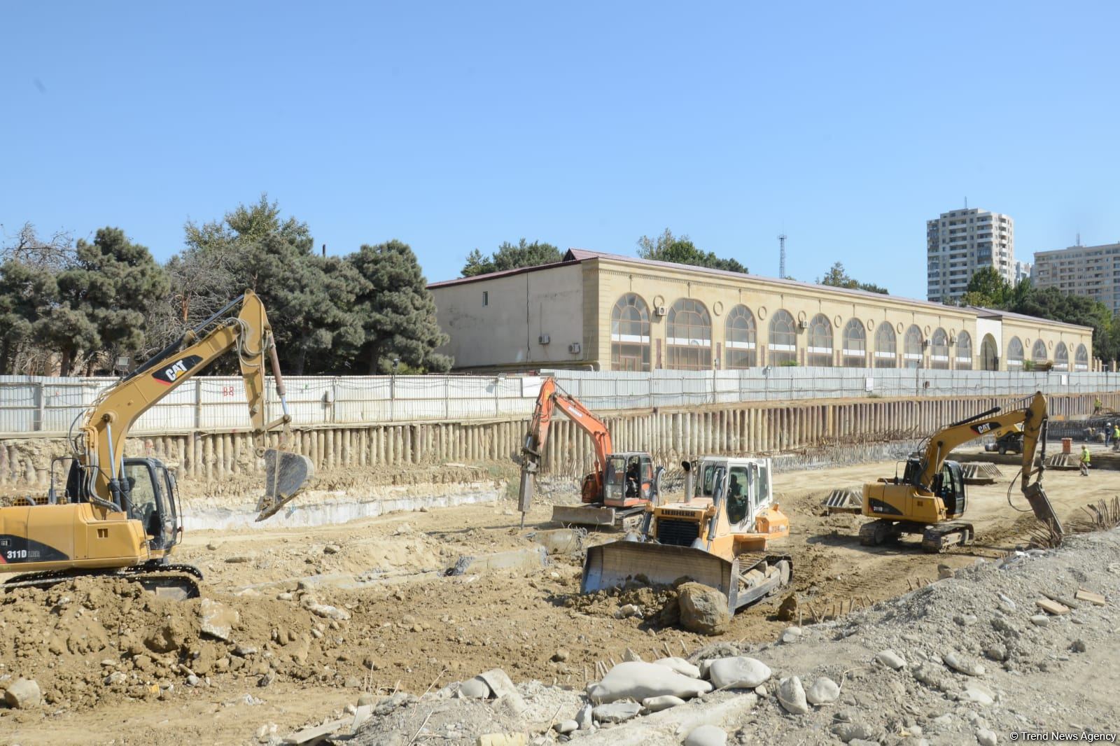 Построен тоннель, который соединит две станции метро в Баку (ФОТО)