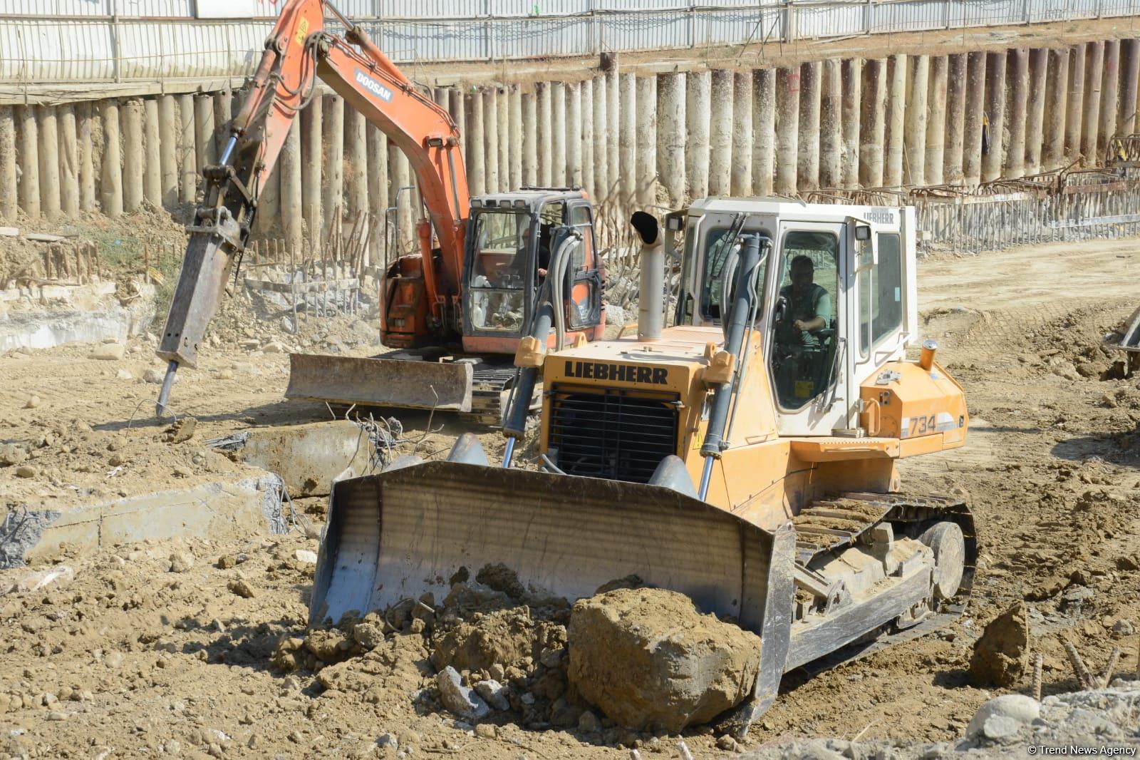 Построен тоннель, который соединит две станции метро в Баку (ФОТО)