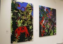 Энергия хаоса в Баку… Какие секреты хранят картины Рамины Саадатхан (ФОТО)