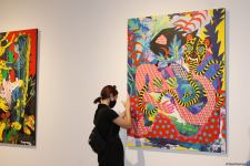 Энергия хаоса в Баку… Какие секреты хранят картины Рамины Саадатхан (ФОТО)