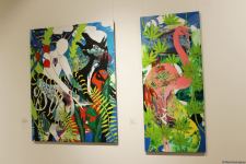 Энергия хаоса в Баку… Какие секреты хранят картины Рамины Саадатхан (ФОТО)