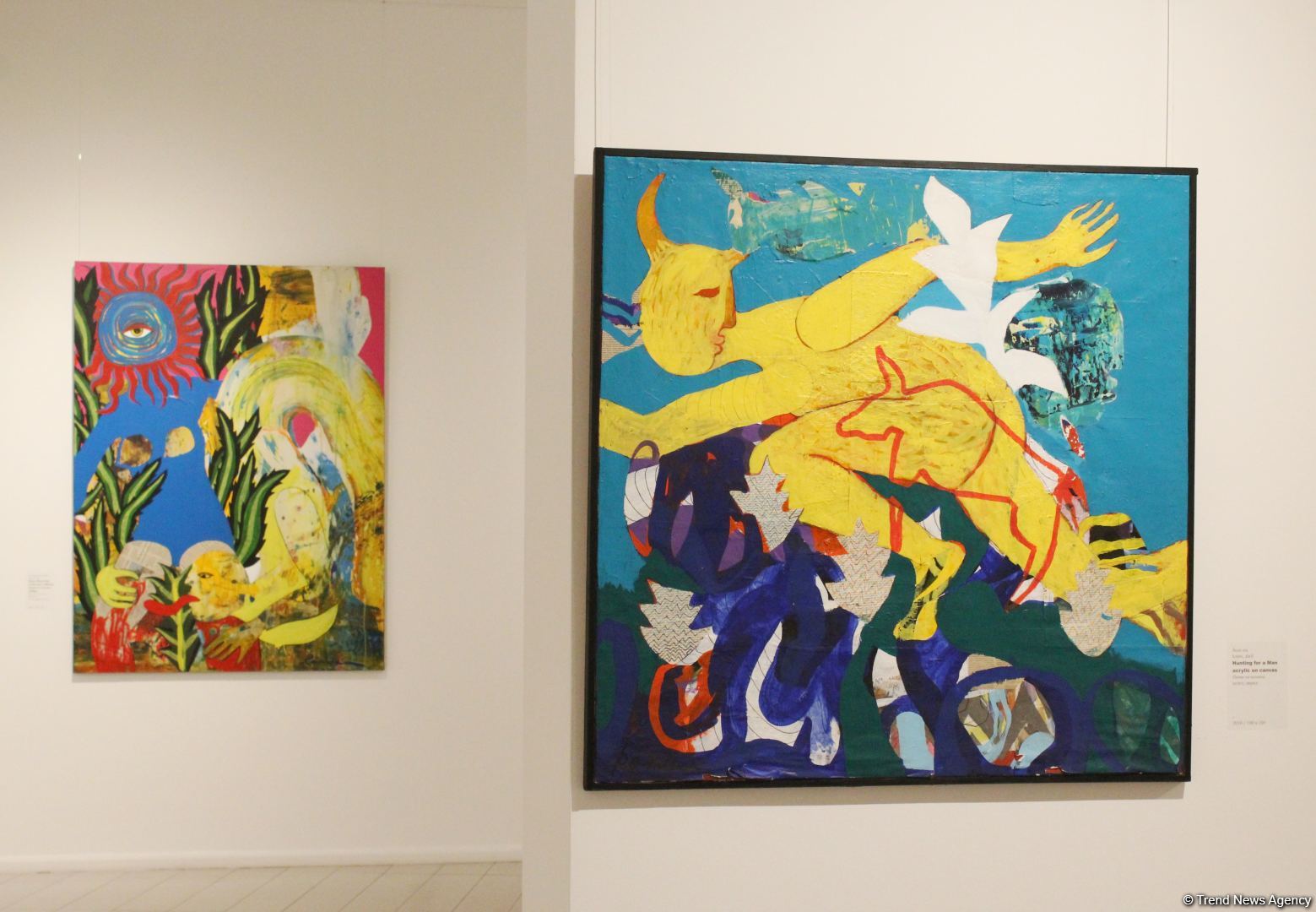 Энергия хаоса в Баку… Какие секреты хранят картины Рамины Саадатхан (ФОТО)