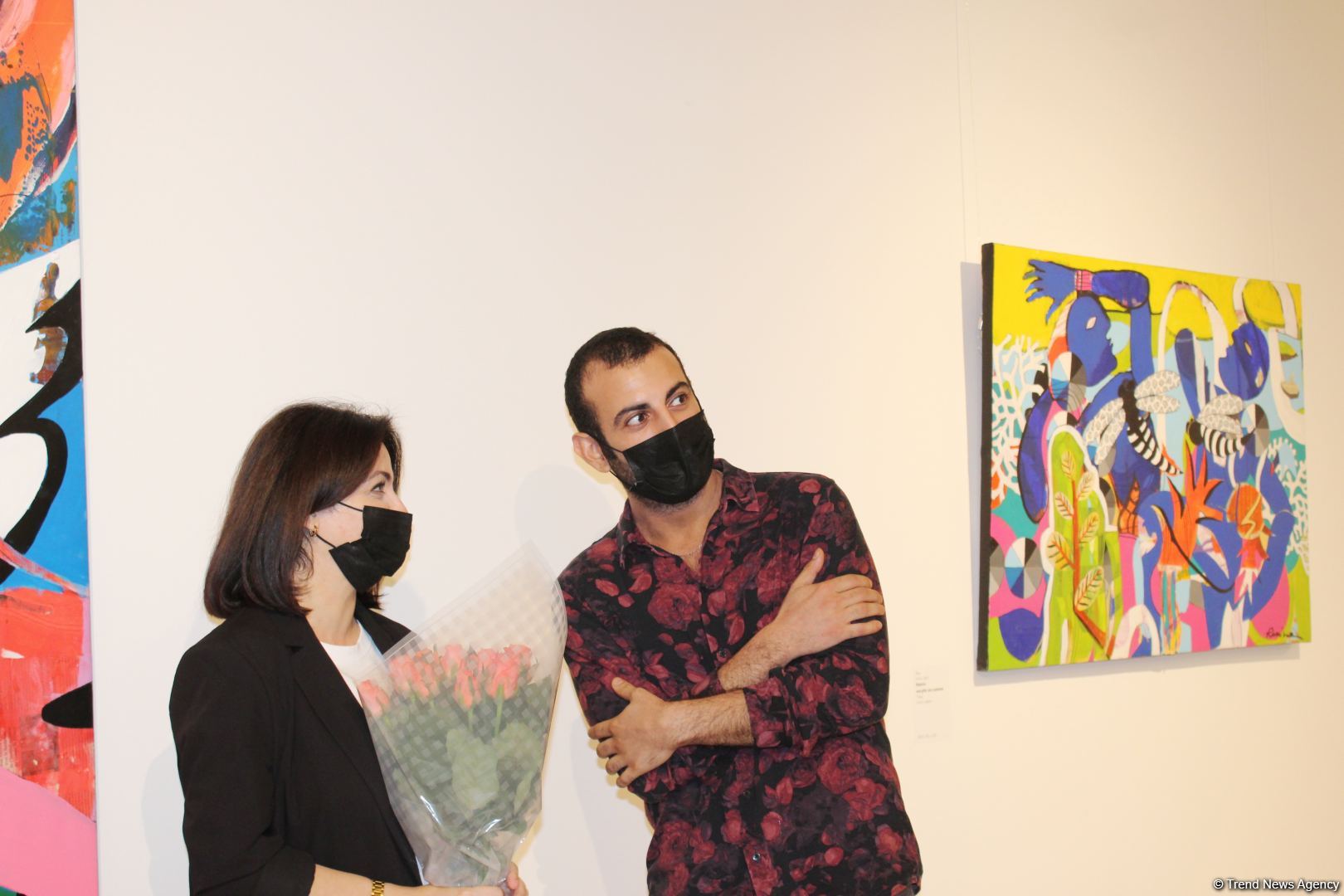 Энергия хаоса в Баку… Какие секреты хранят картины Рамины Саадатхан (ФОТО)