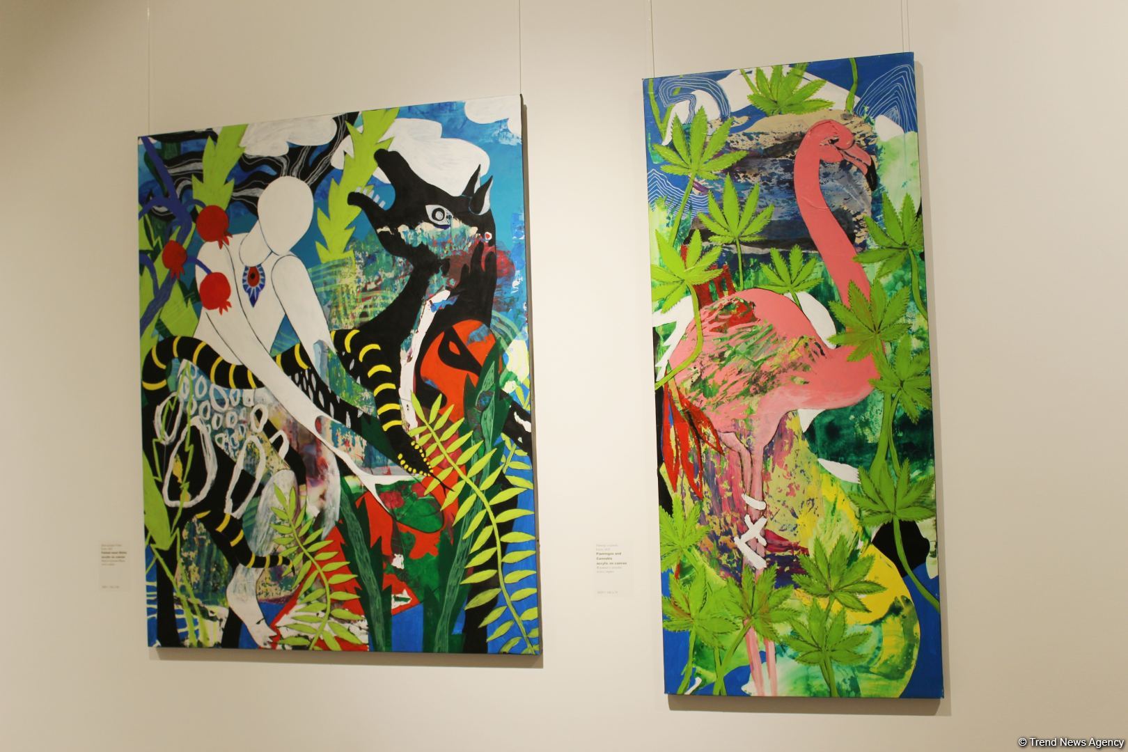 Энергия хаоса в Баку… Какие секреты хранят картины Рамины Саадатхан (ФОТО)