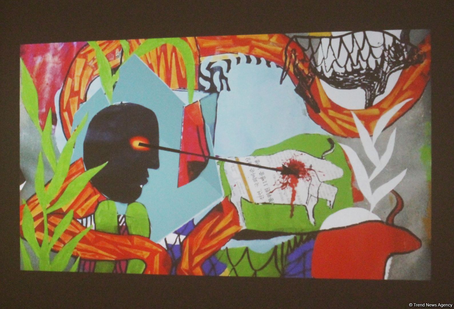 Энергия хаоса в Баку… Какие секреты хранят картины Рамины Саадатхан (ФОТО)