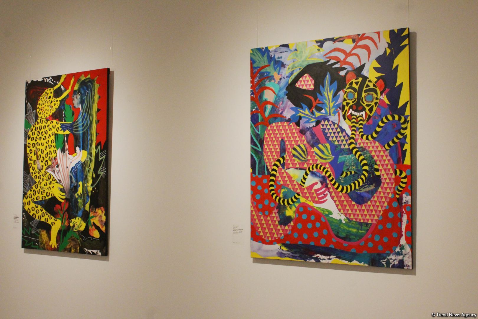 Энергия хаоса в Баку… Какие секреты хранят картины Рамины Саадатхан (ФОТО)