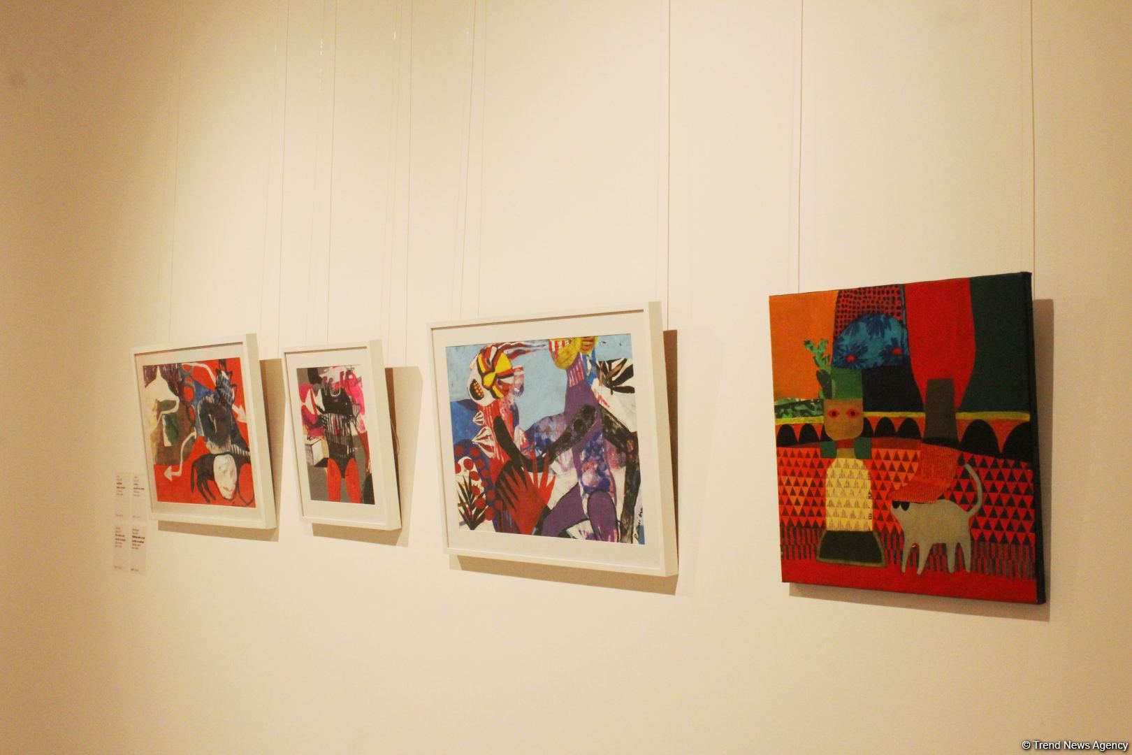 Энергия хаоса в Баку… Какие секреты хранят картины Рамины Саадатхан (ФОТО)