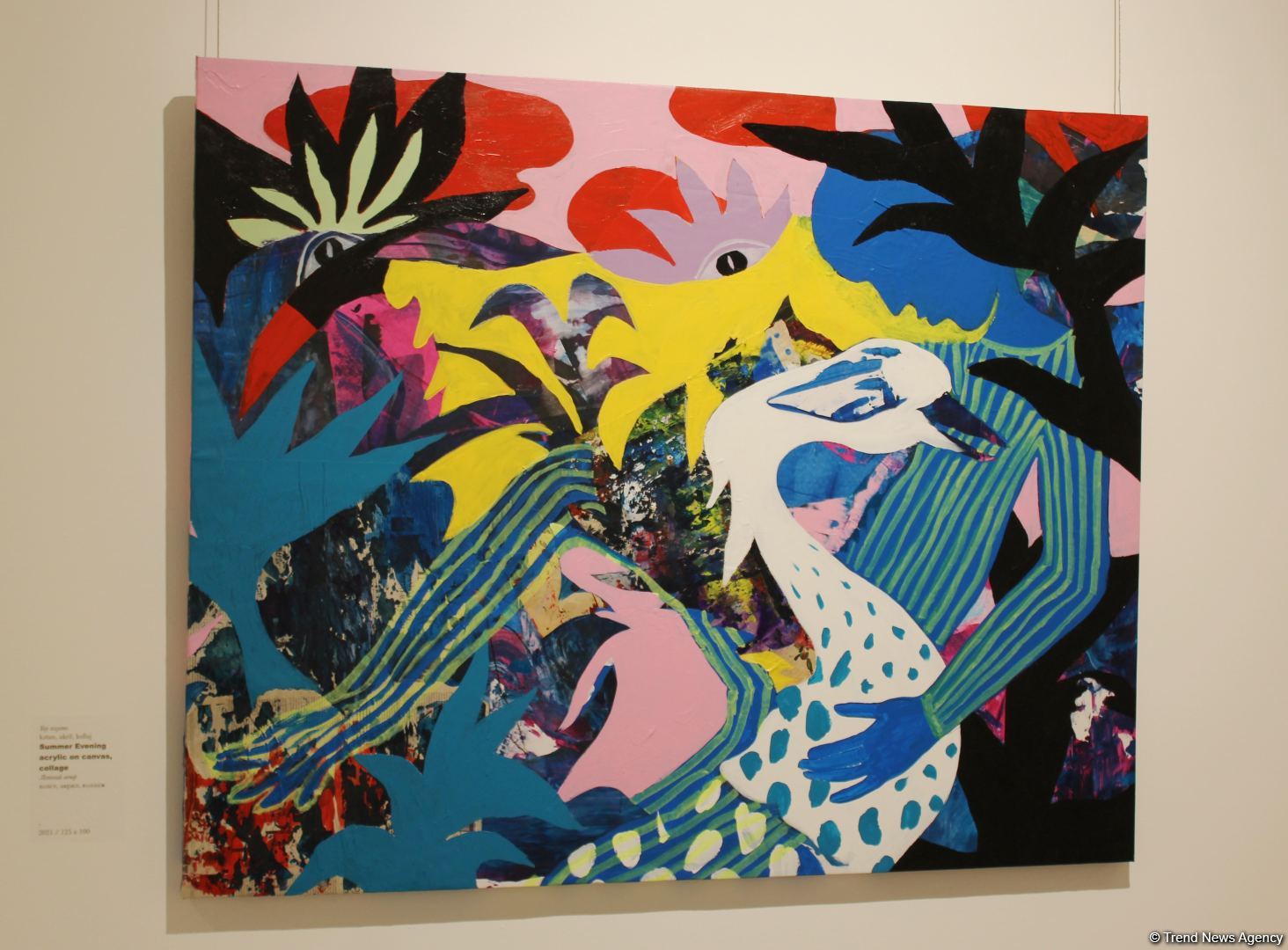 Энергия хаоса в Баку… Какие секреты хранят картины Рамины Саадатхан (ФОТО)