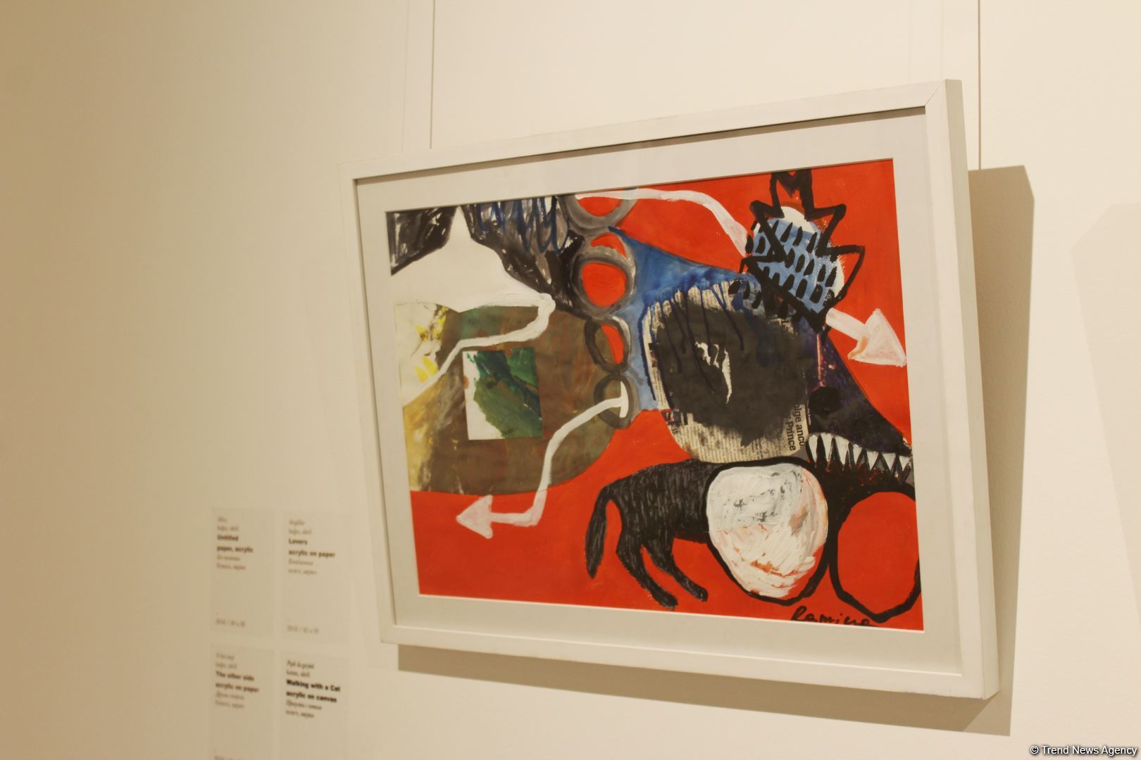 Энергия хаоса в Баку… Какие секреты хранят картины Рамины Саадатхан (ФОТО)