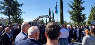 Представители Федерации фехтования инвалидов-колясочников почтили память шехидов в Загатале (ФОТО)