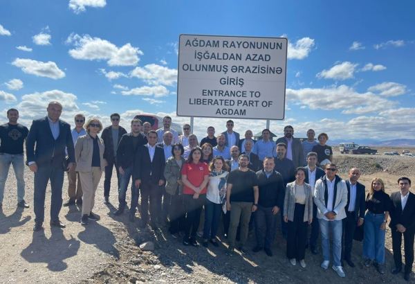 Фонд возрождения Карабаха организовал поездку в Агдам делегации Азербайджано-американской торговой палаты (ФОТО)