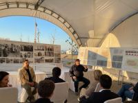 Фонд возрождения Карабаха организовал поездку в Агдам делегации Азербайджано-американской торговой палаты (ФОТО)