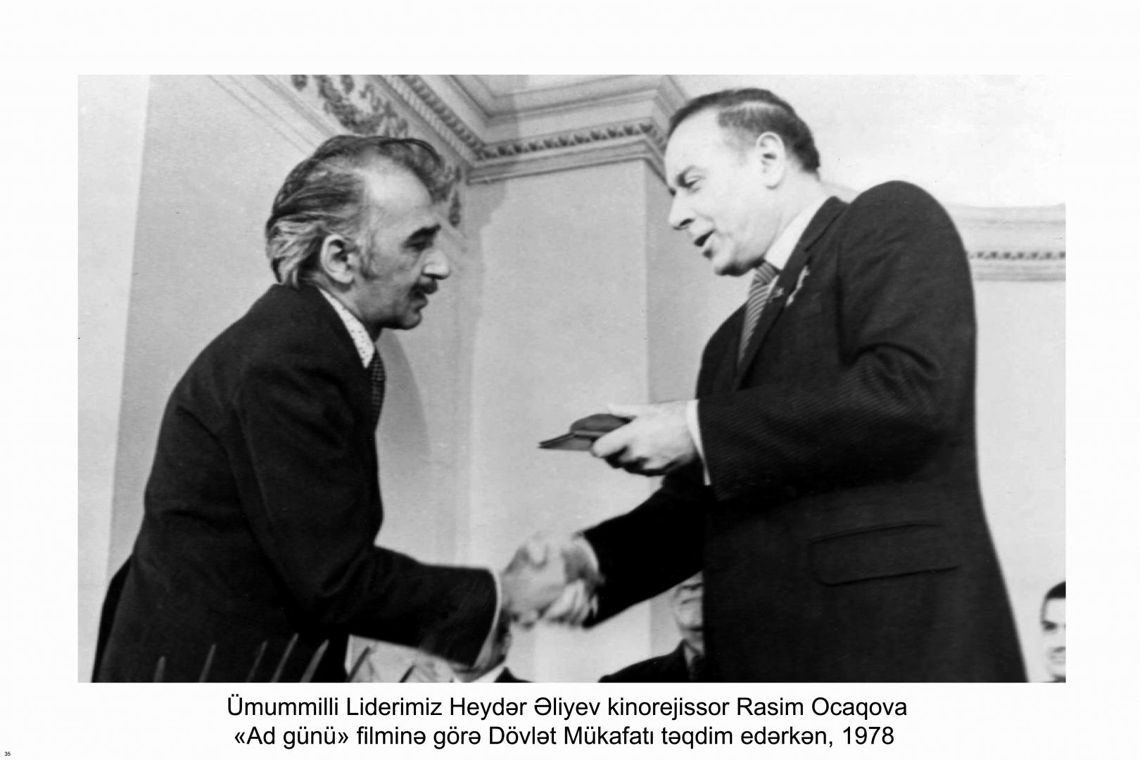 В Госфильмофонде Азербайджана создан личный архивный фонд Расима Оджагова (ФОТО)