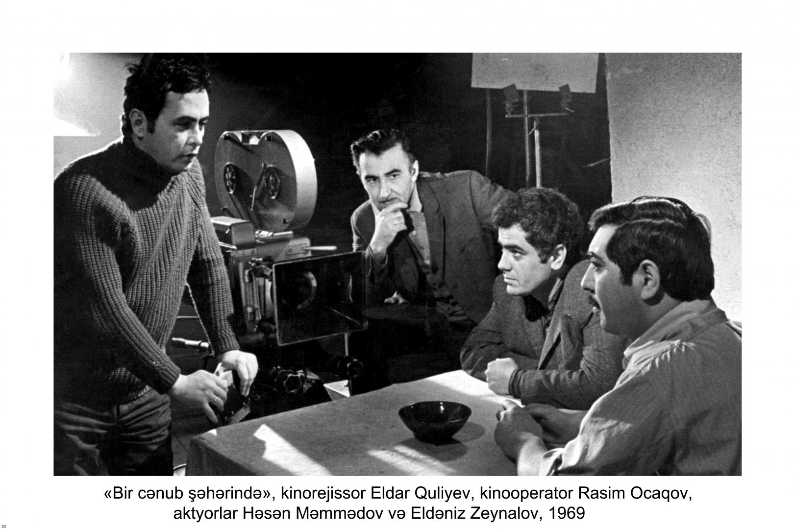 В Госфильмофонде Азербайджана создан личный архивный фонд Расима Оджагова (ФОТО)