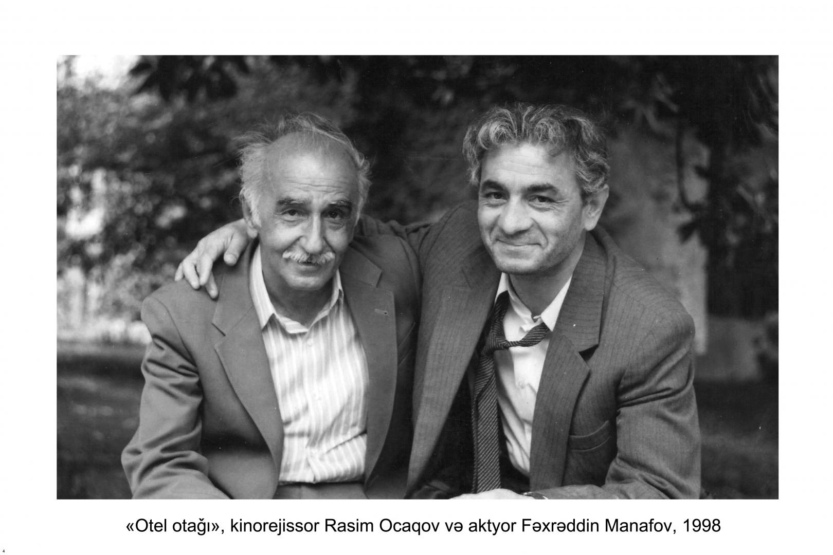 В Госфильмофонде Азербайджана создан личный архивный фонд Расима Оджагова (ФОТО)