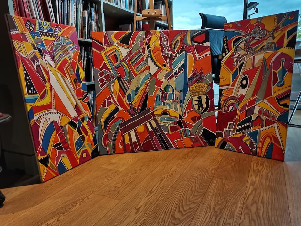 Столица Германии в триптихе орнаментов азербайджанских ковров (ФОТО)