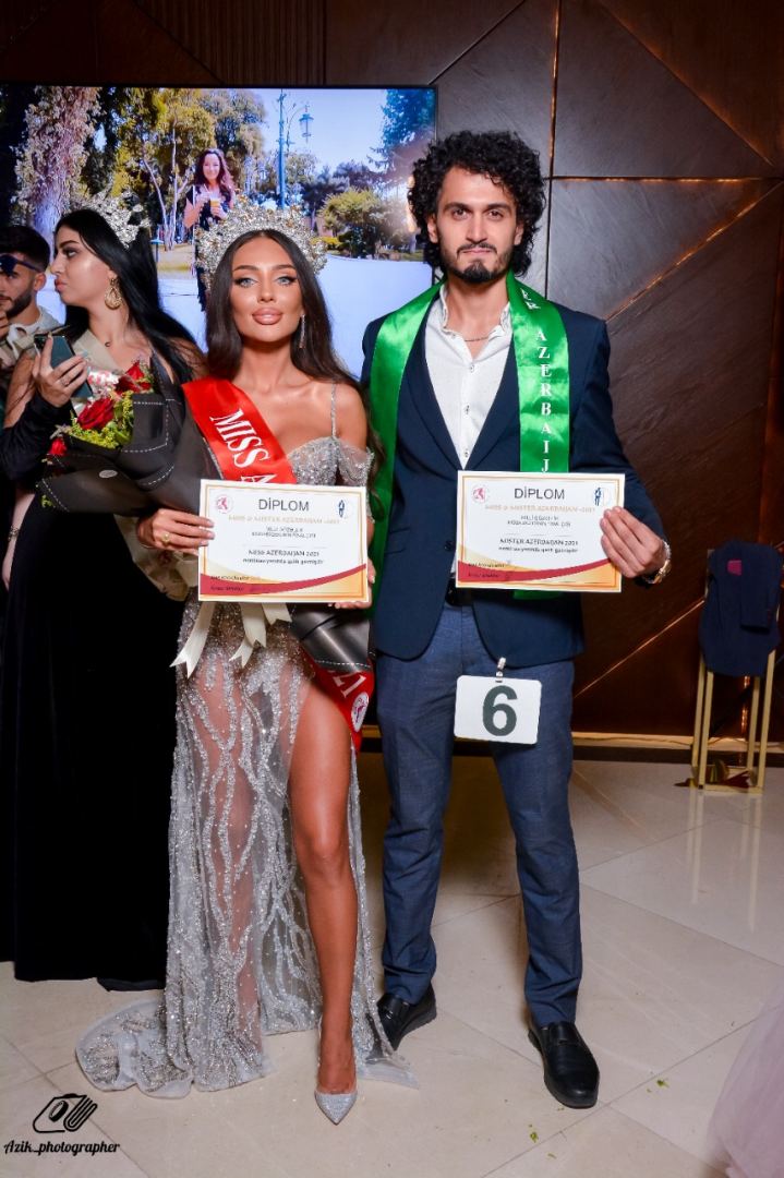Определились победители конкурса красоты "Мисс и Мистер Азербайджан 2021" (ФОТО)