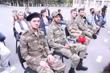 В Баку состоялось торжественное открытие бюста Национального героя Азербайджана Юрия Ковалева (ФОТО/ВИДЕО)