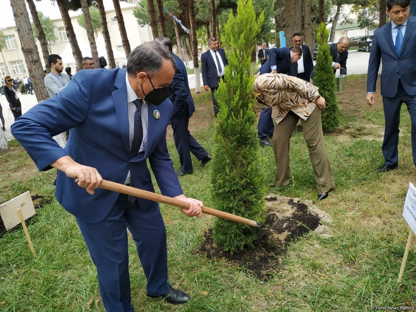 В Баку состоялось торжественное открытие бюста Национального героя Азербайджана Юрия Ковалева (ФОТО/ВИДЕО)