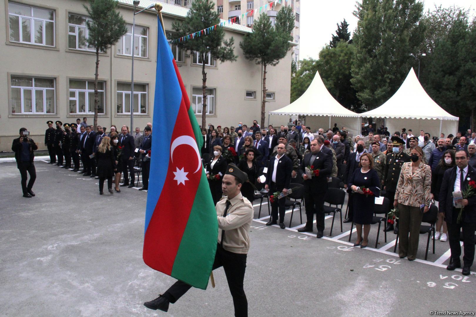 В Баку состоялось торжественное открытие бюста Национального героя Азербайджана Юрия Ковалева (ФОТО/ВИДЕО)