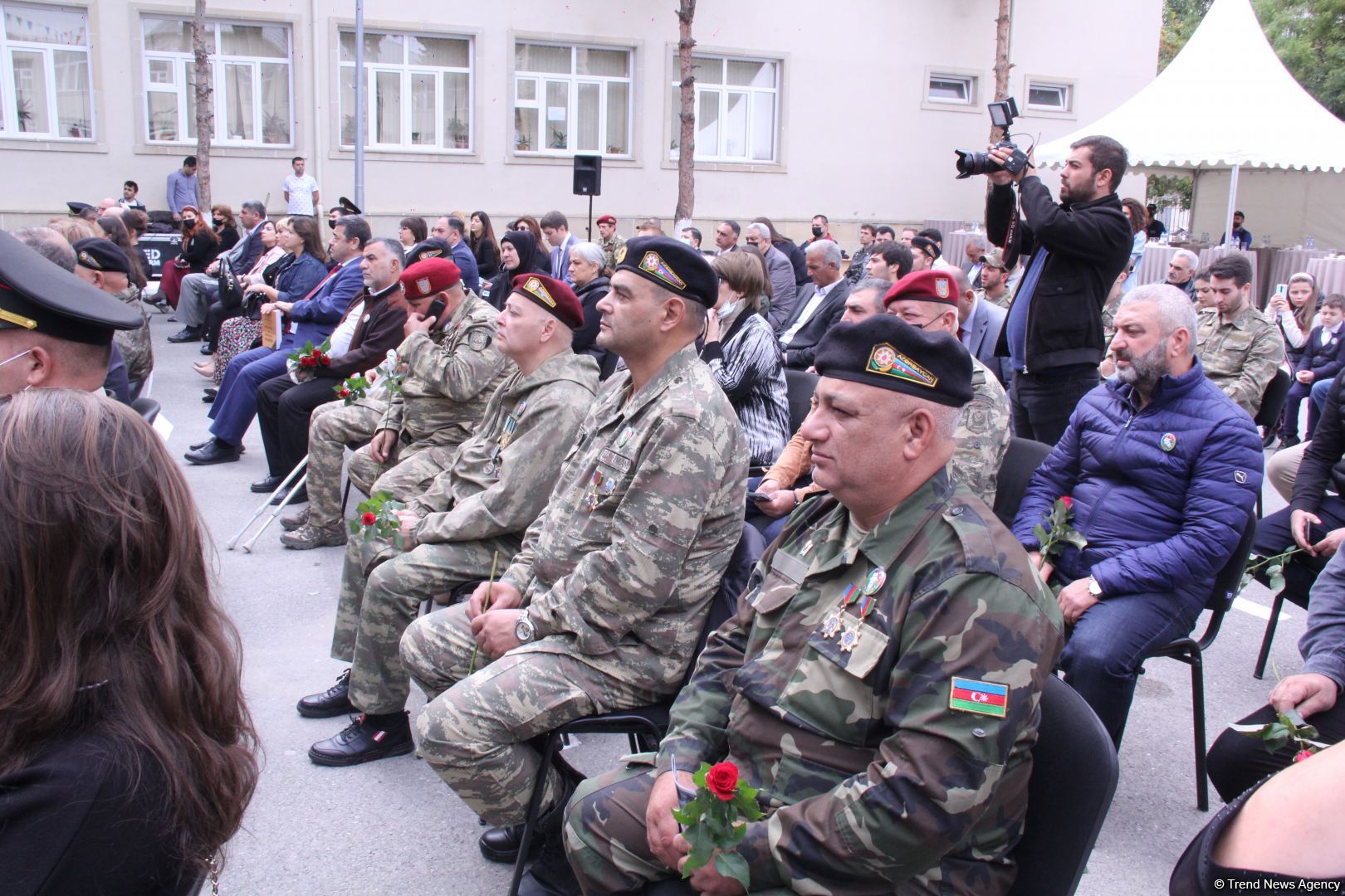 В Баку состоялось торжественное открытие бюста Национального героя Азербайджана Юрия Ковалева (ФОТО/ВИДЕО)