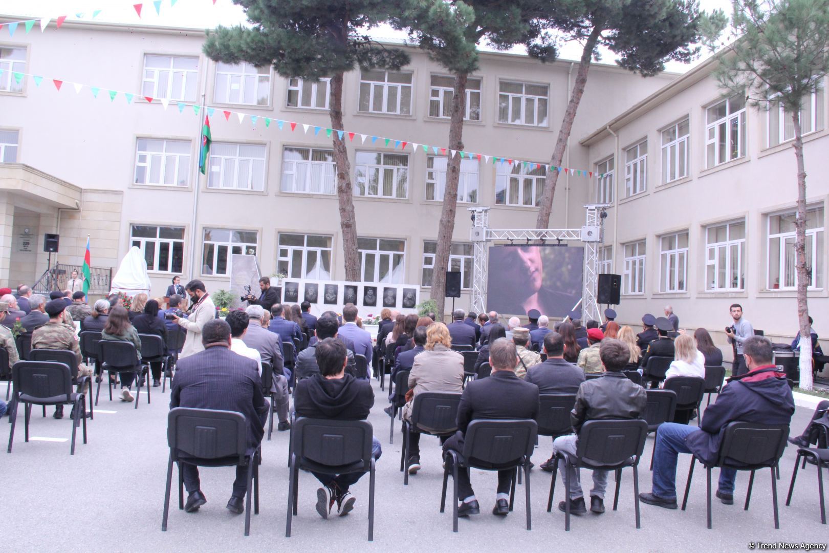 В Баку состоялось торжественное открытие бюста Национального героя Азербайджана Юрия Ковалева (ФОТО/ВИДЕО)