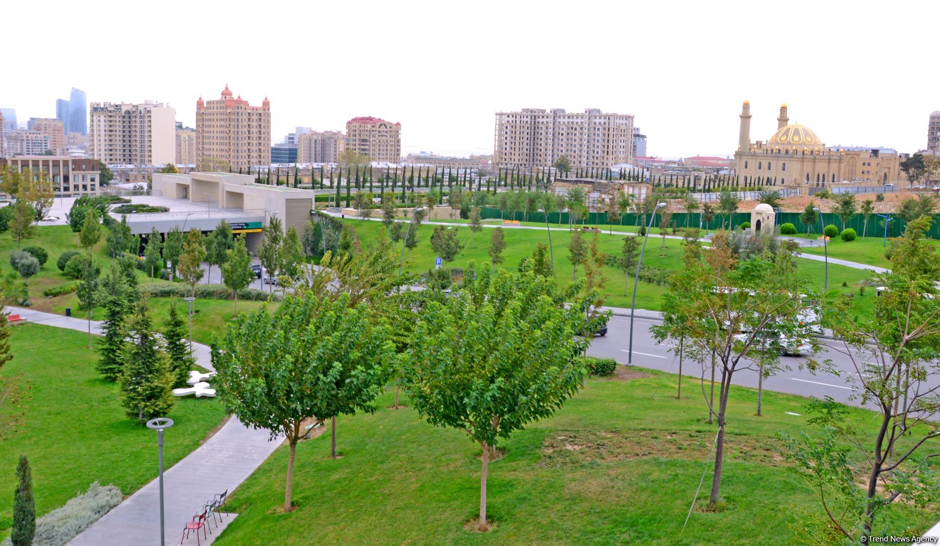 Центральный парк Баку (ФОТОСЕССИЯ)