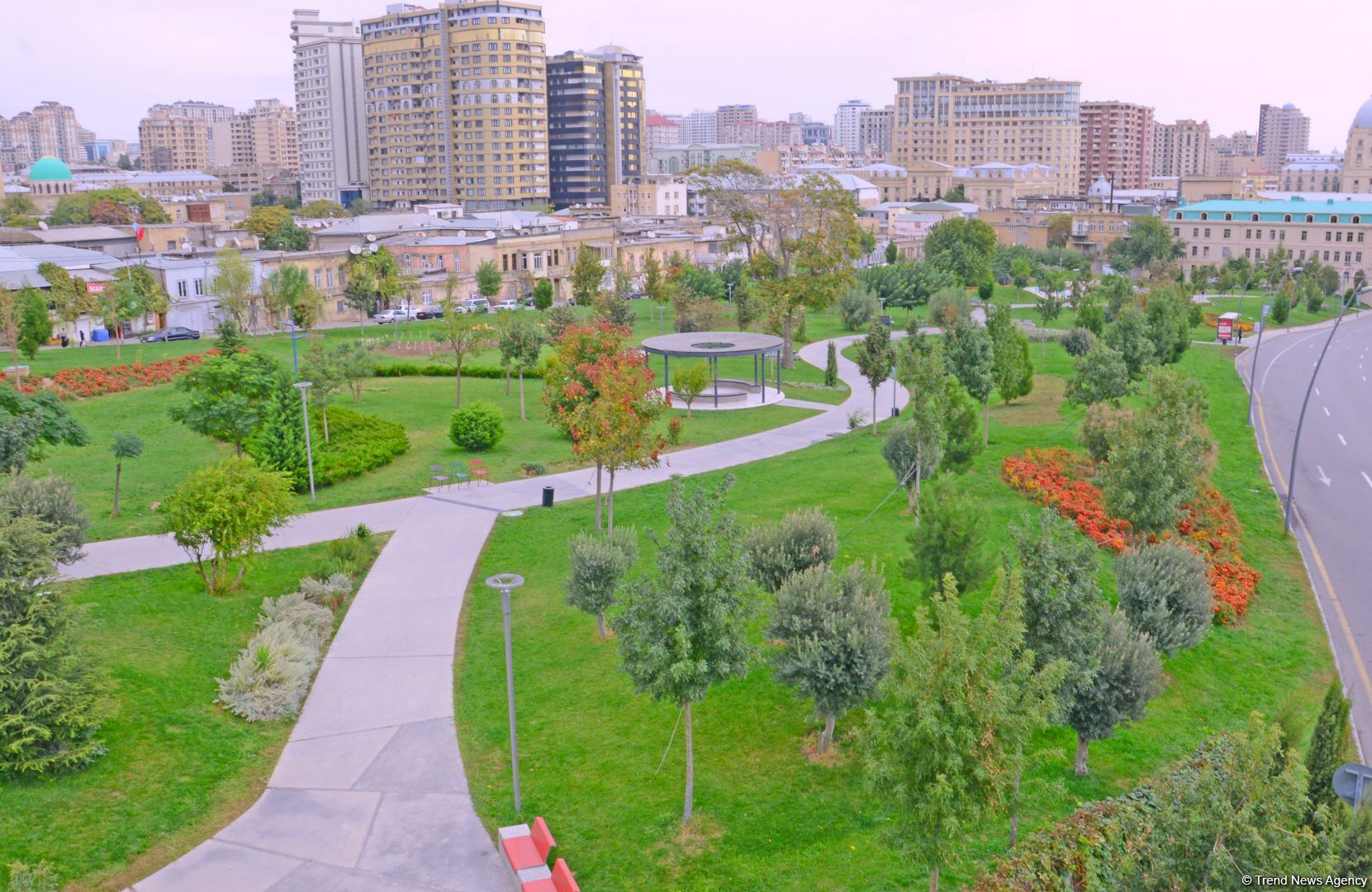 Центральный парк Баку (ФОТОСЕССИЯ)