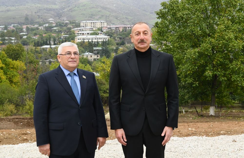 Президент Ильхам Алиев встретился с представителями общественности Ходжавендского района (ФОТО/ВИДЕО)