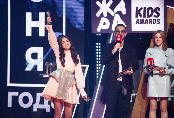 Юная азербайджанская певица стала победительницей "Жара Kids Awards" в  Москве (ФОТО/ВИДЕО)