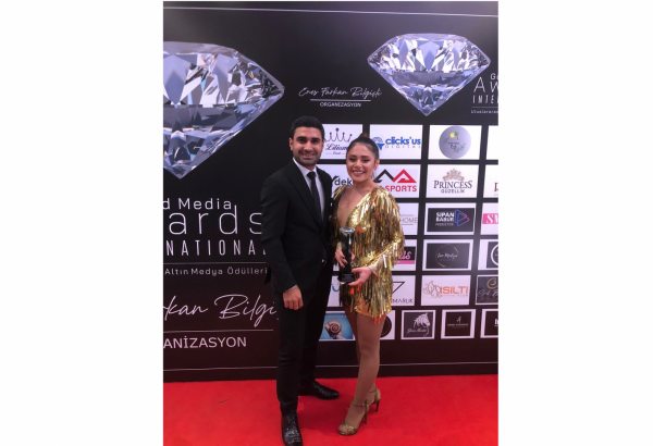 Представители Азербайджана награждены Gold Media Awards International в Турции (ФОТО)