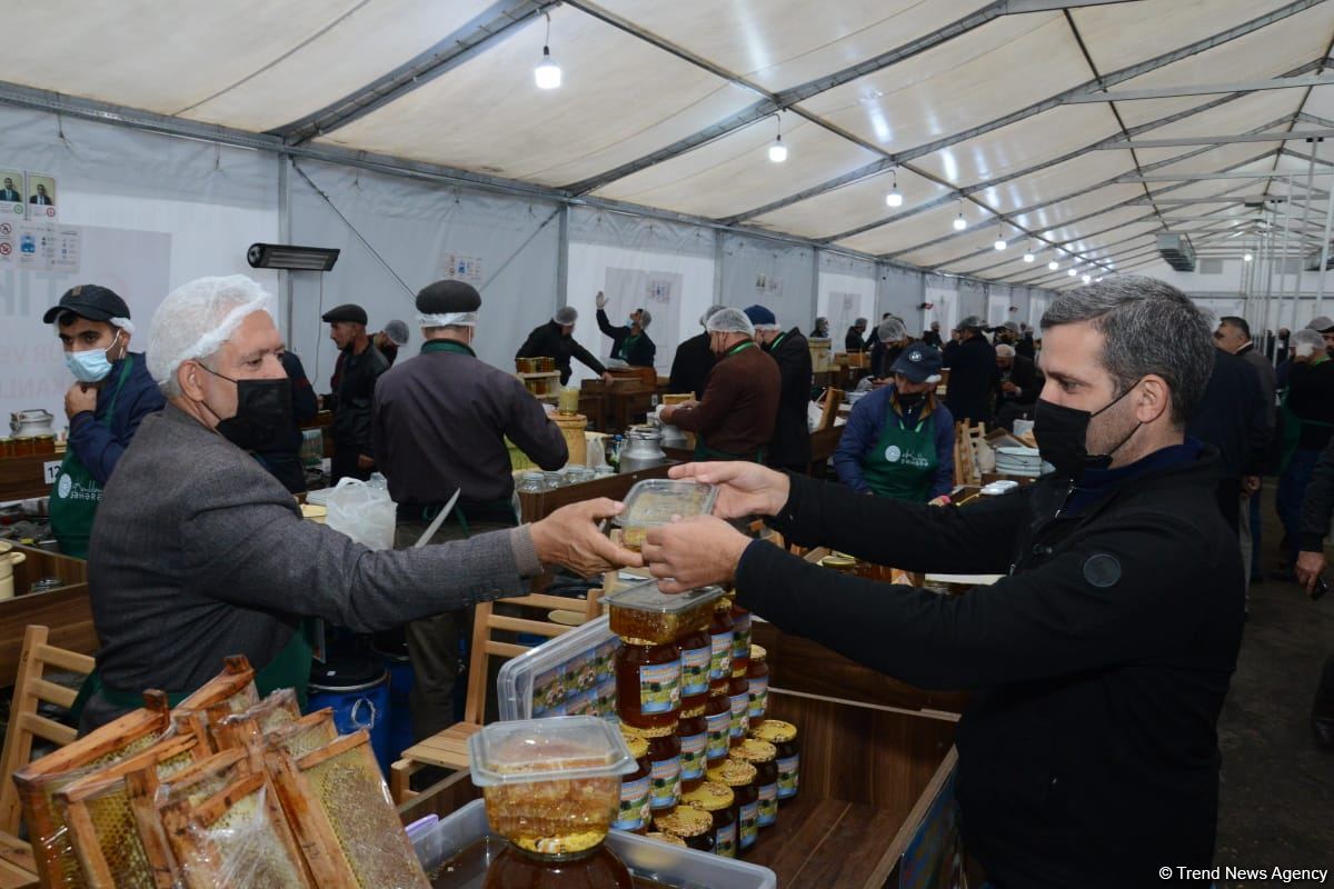 В Баку открылась ярмарка меда (ФОТО)