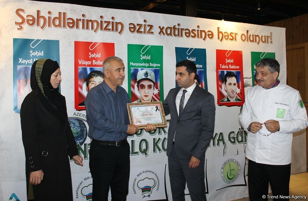 Азербайджанские кулинары – они сражались за Родину (ФОТО)