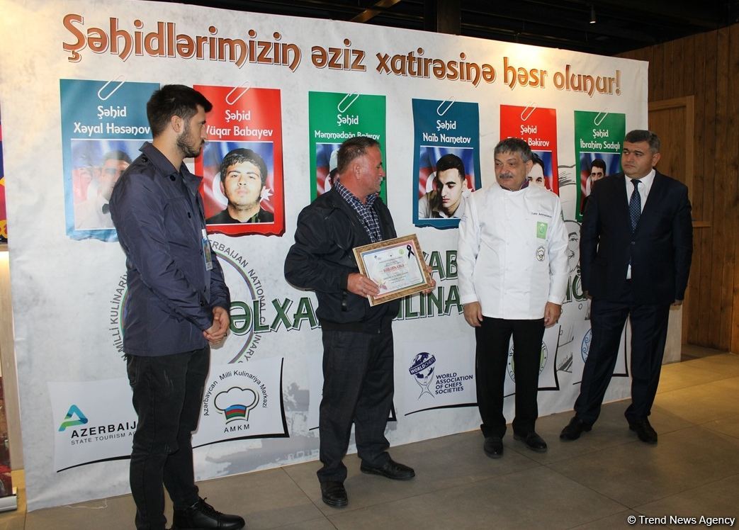 Азербайджанские кулинары – они сражались за Родину (ФОТО)