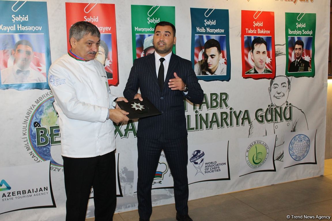 Азербайджанские кулинары – они сражались за Родину (ФОТО)