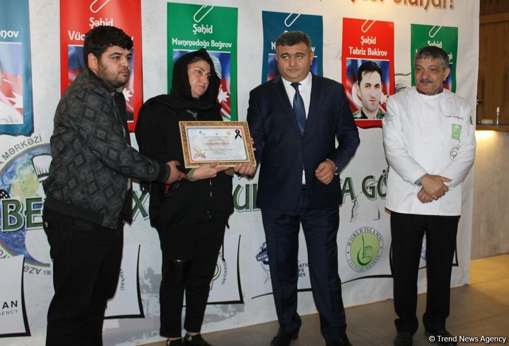 Азербайджанские кулинары – они сражались за Родину (ФОТО)