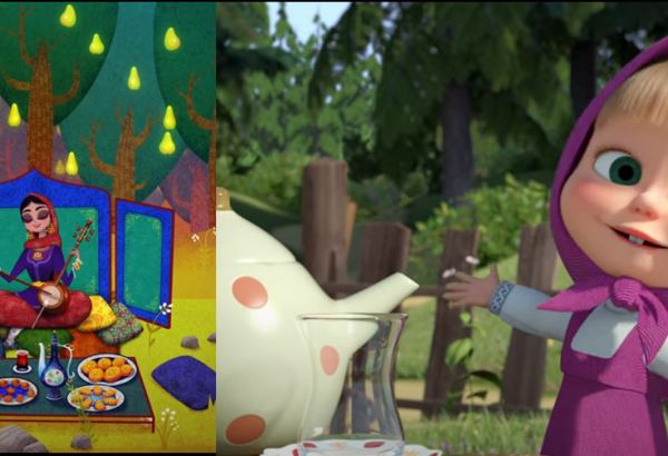 Азербайджанский принц Мелик-Мамед стал героем "Машиных сказок" в России (ВИДЕО)