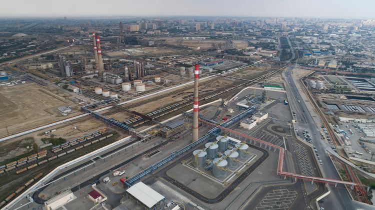 SOCAR о производственных показателях НПЗ имени Гейдара Алиева