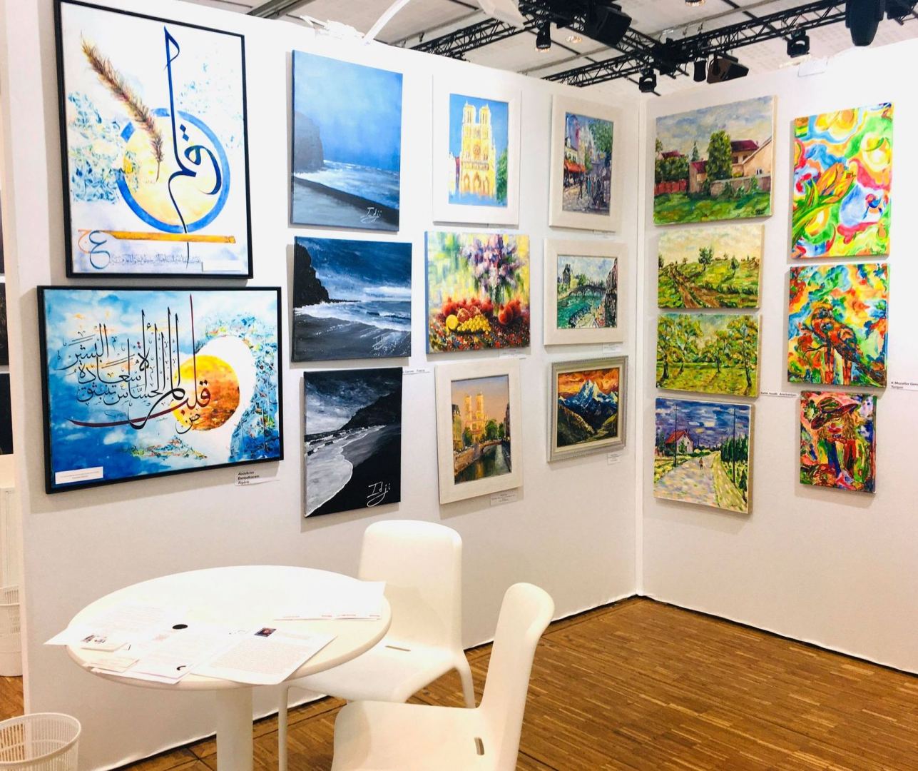 Работы азербайджанских художников в Лувре вызвали восторг парижан (ФОТО/ВИДЕО)